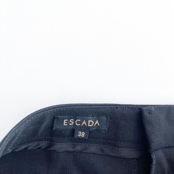 Escada Womens Trouser Casual Pants Career Wear Black Size EU38 - Picture 4 of 9